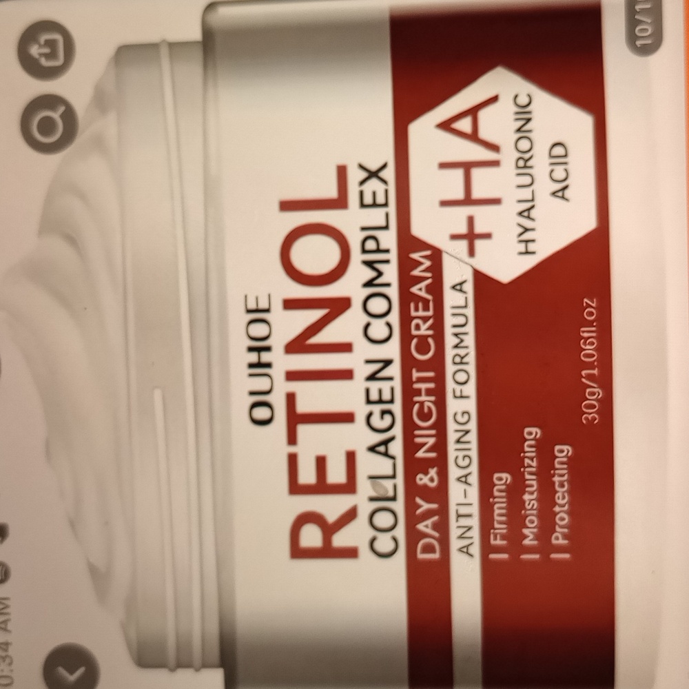 🥰3/$25NWT OUHOE Retinol Collagen Cream w/ Hyaluronic acid-Anti-aging moisturiz…